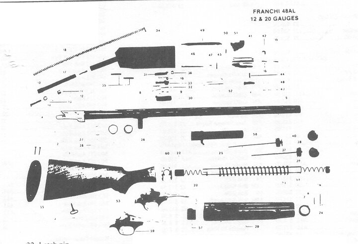 franchi 48al owners manual All available franchi shotgun parts, factory franchi shotgun parts.