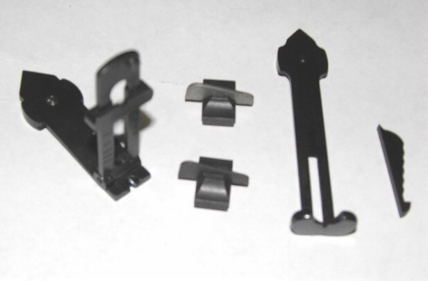 a lot of gun sights pitol sights rifle sights shotgun sights